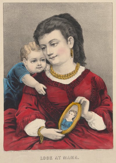 Schau Mama von Currier and Ives