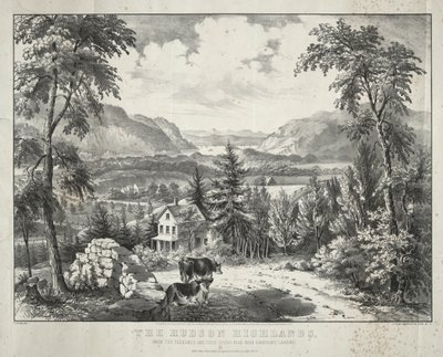 Die Hudson Highlands von Currier and Ives