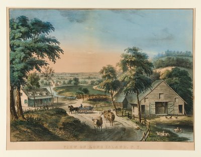 Ansicht auf Long Island, N.Y. von Currier and Ives