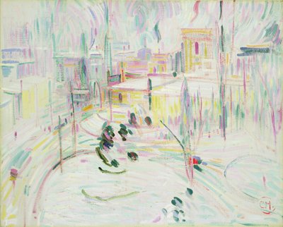 Berlin im Winter, 1912-14 von Curt Herrmann