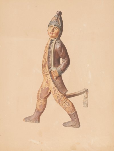 Andiron (Marschierender Hesse) von Cushman Parker