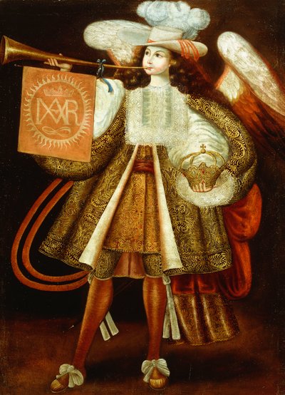 Erzengel Gabriel von Cuzco School
