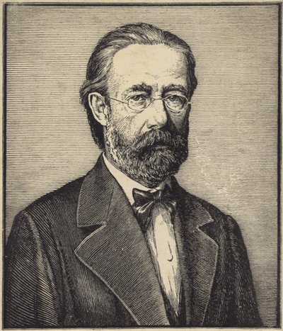 Porträt von Bedřich Smetana von Czech School