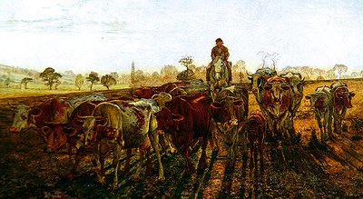 Kühe gehen nach Hause von Daniel Alexander Williamson