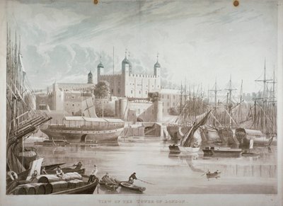 Tower of London, 1819 von Daniel Havell