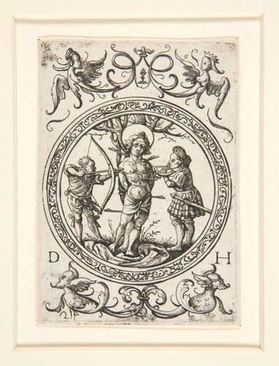 Sankt Sebastian von Daniel Hopfer