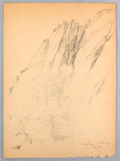 Niedrigster Felsvorsprung, North Conway, New Hampshire von Daniel Huntington