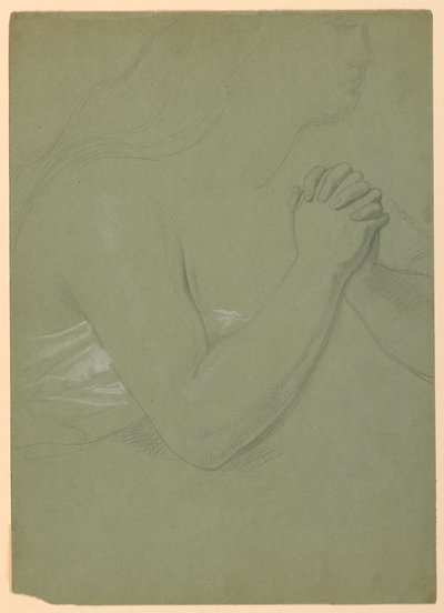 Studie für eine Magdalena, F von Daniel Huntington
