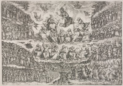 Das Jüngste Gericht von Daniel I Hopfer