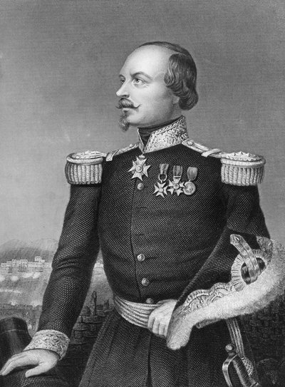 Marschall Canrobert, französischer Soldat, 1857 von Daniel John Pound