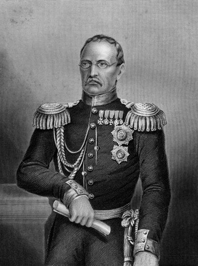 Prinz Gortschakoff, russischer Soldat, 1857 von Daniel John Pound