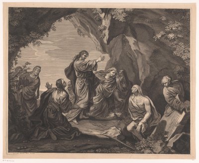Auferweckung des Lazarus von Daniel Le Bossu