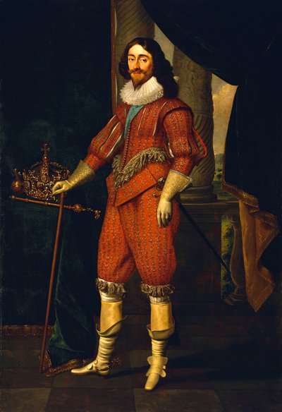 Karl I. (1600-1649), ca. 1631 von Daniel Mytens