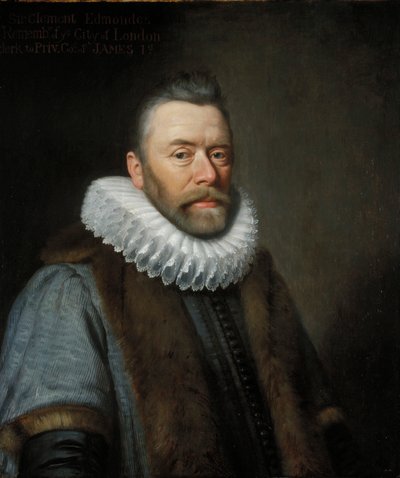 Sir Clement Edmondes, 17. Jahrhundert von Daniel Mytens