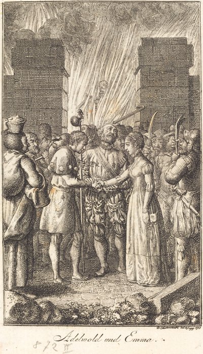 Adewold und Emma von Daniel Nikolaus Chodowiecki