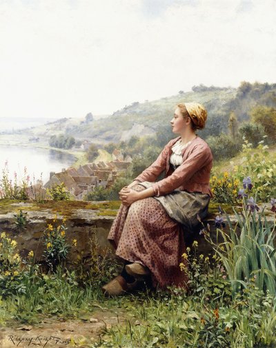 Träumerei von Daniel Ridgway Knight