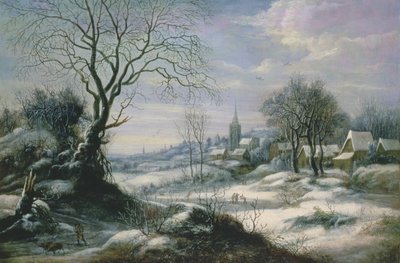 Winterlandschaft von Daniel van Heil