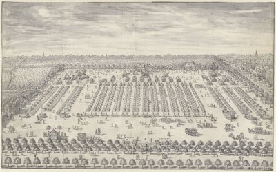 Lager bei Den Haag, 1742 von Daniël Marot (II)