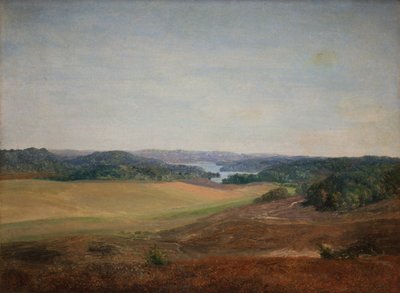 Landschaft bei Silkeborg, Jütland von Dankvart Dreyer