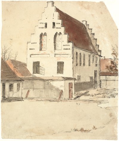 Leichenkapelle bei der Frauenkirche in Odense von Dankvart Dreyer