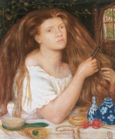 Goldene Locken, 1865 von Dante Gabriel Charles Rossetti