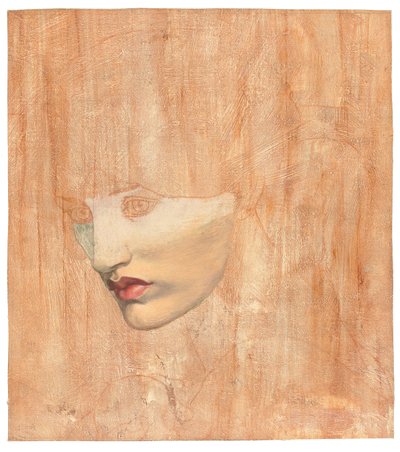 Kopf der Proserpina, 1872 von Dante Gabriel Charles Rossetti