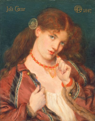 Joli Coeur von Dante Gabriel Charles Rossetti