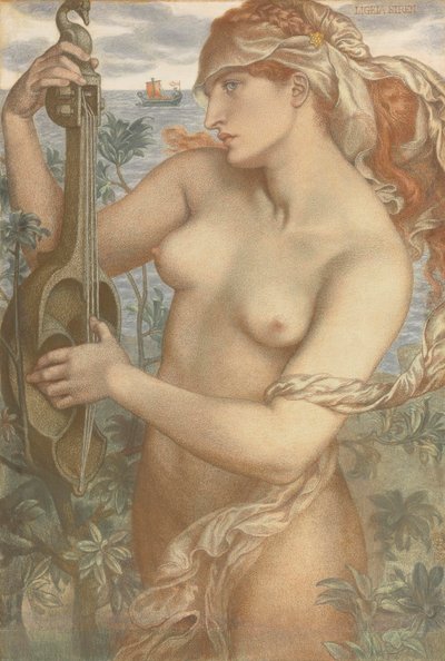 Ligeia Sirene von Dante Gabriel Charles Rossetti