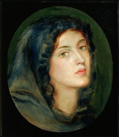 Miss Burton von Dante Gabriel Charles Rossetti