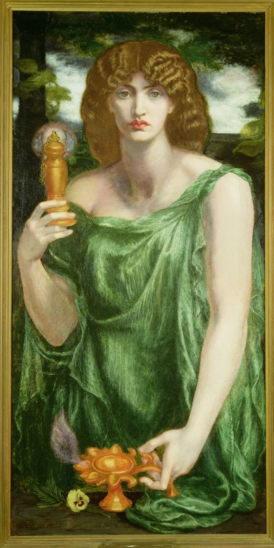 Mnemosyne von Dante Gabriel Charles Rossetti