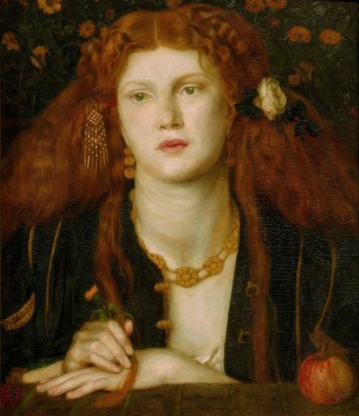 Geküsster Mund von Dante Gabriel Charles Rossetti
