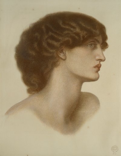 Perlascura, 1871 von Dante Gabriel Rossetti