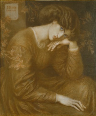 Träumerei, 1868 von Dante Gabriel Rossetti