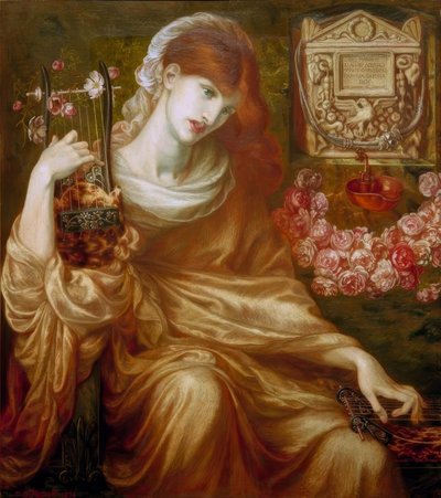 Römische Witwe (Dîs Manibus) von Dante Gabriel Charles Rossetti