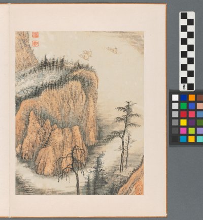 Erinnerungen an den Qinhuai-Fluss, Qing-Dynastie von Daoji Shitao