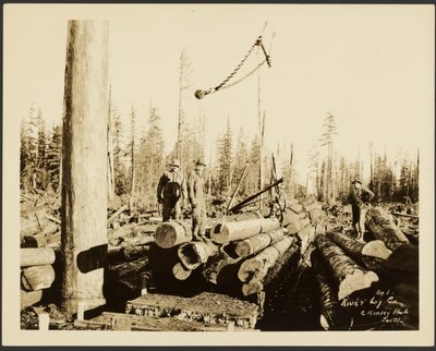 Holzfällerszene von Darius Kinsey