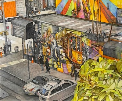 Birds Eye View, 2022 von Darrell Windjack