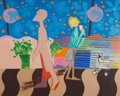 Auf den Ramblas von David Alan Redpath Michie