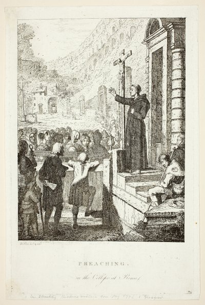 Predigt im Kollegium in Rom von David Allan