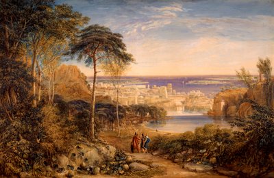 Karthago: Äneas und Achates von David Cox