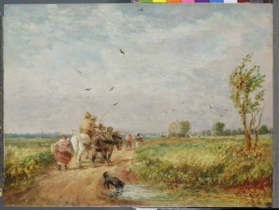 Zum Heufeld gehen von David Cox