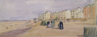 Die Strandpromenade in Blackpool von David Cox