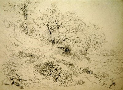 Walisische Landschaft von David Cox