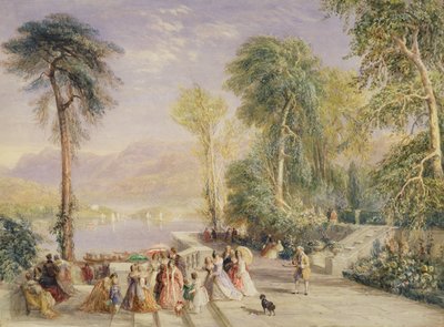Windermere während der Regatta von David Cox