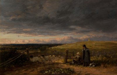 Wechsel der Weide, 1847 von David Cox the elder