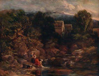 Pandy-Mühle, 1843 von David Cox the elder