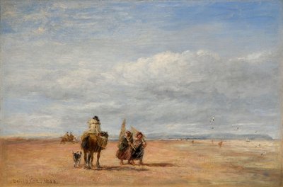 Die Garnelenfischer von David Cox the elder