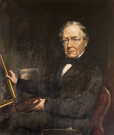 Selbstporträt, ca. 1868 von David Gee