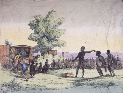 Vorstellung am Hof von David Livingstone