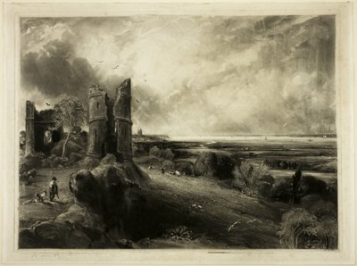 Hadleigh Castle in der Nähe von Nore von David Lucas